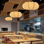 Kiyo Pumpkin Pendant Light Silk