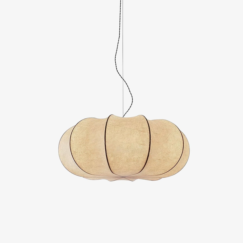 Kiyo Pumpkin Pendant Light Silk