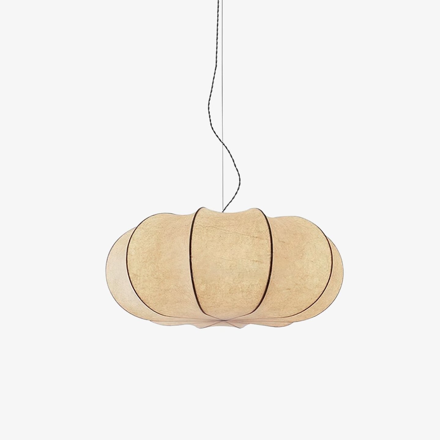 Kiyo Pumpkin Pendant Light Silk