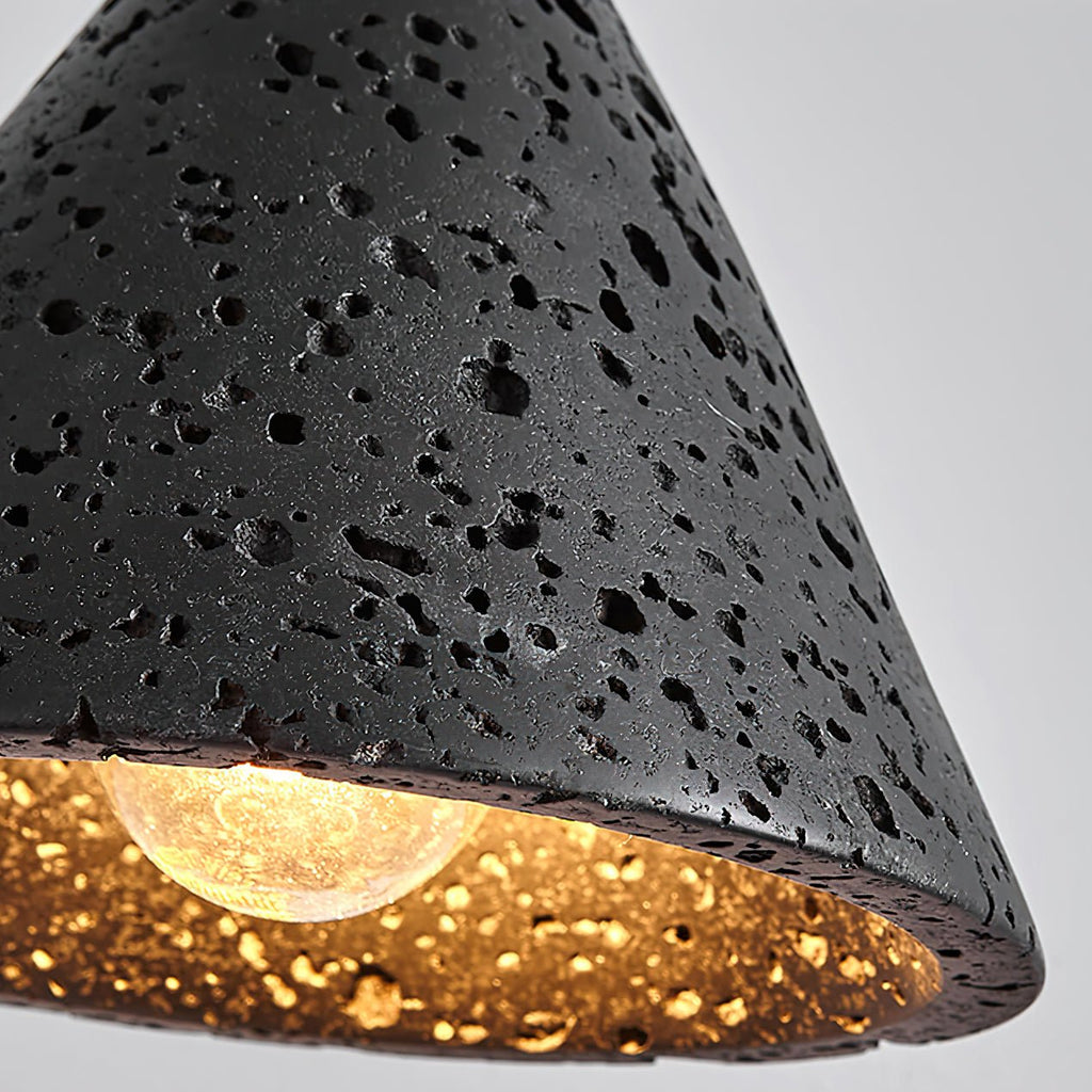 Ritta Travertine Dome Pendant Light
