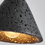 Ritta Travertine Dome Pendant Light