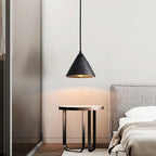 Ritta Travertine Dome Pendant Light