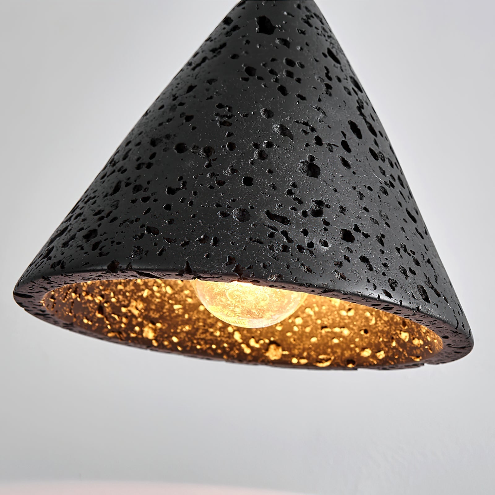 Ritta Travertine Dome Pendant Light