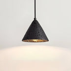 Ritta Travertine Dome Pendant Light