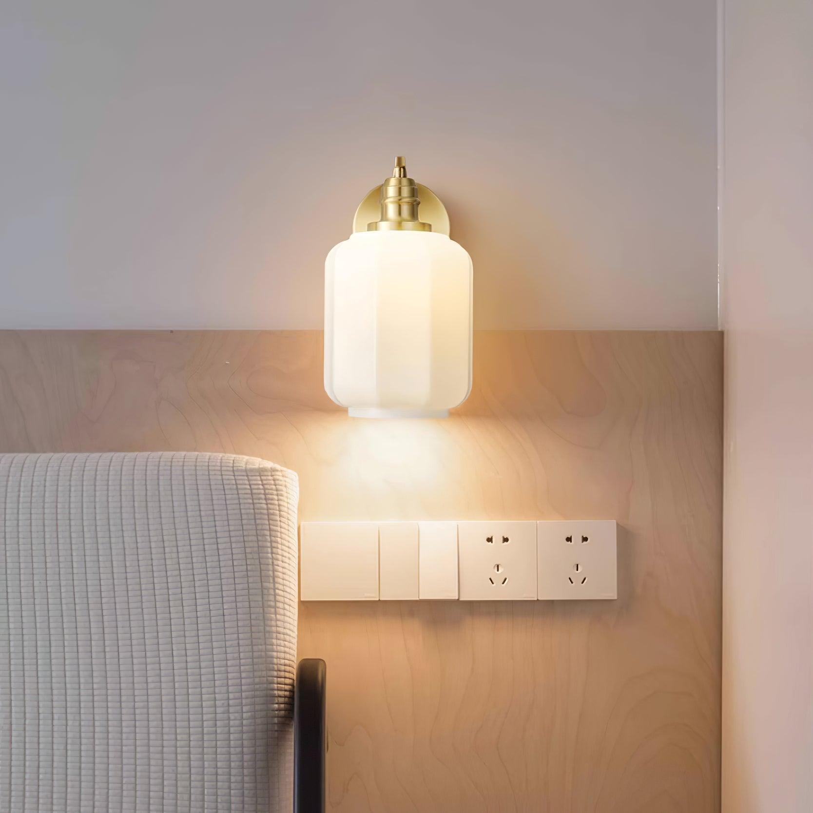 Miano Glass Wall Lamp