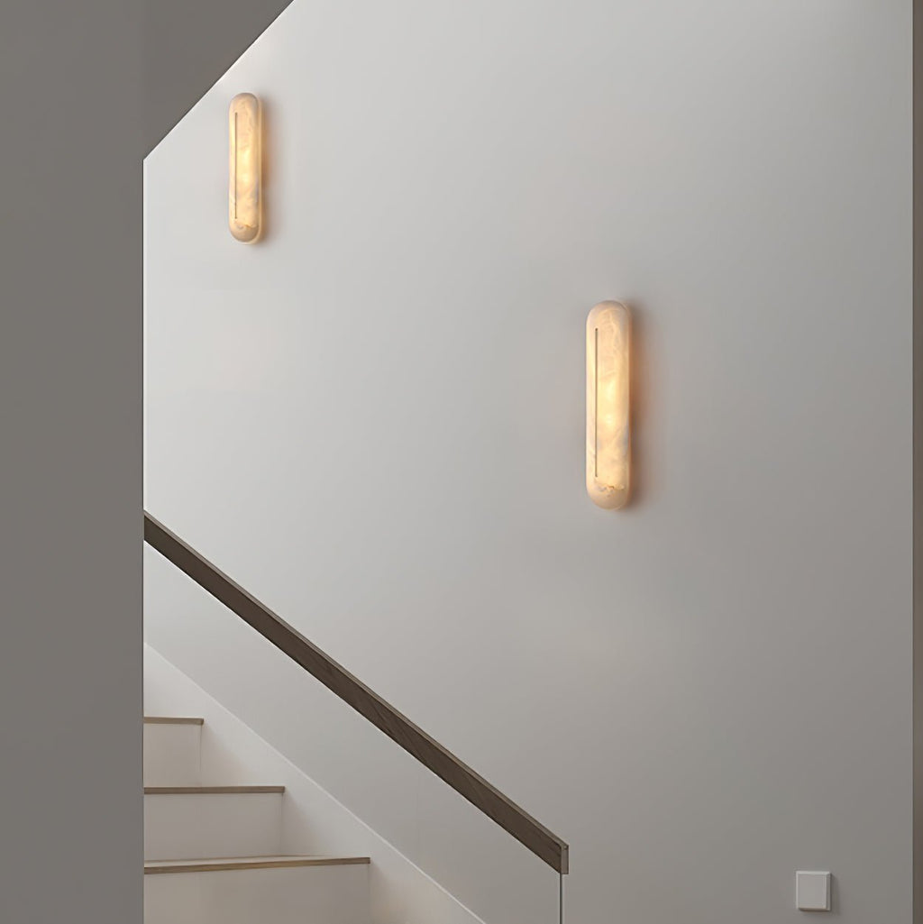 Armaryra Oblong Alabaster Wall Light