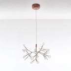 Lior Unique Sputnik Art Deco Firefly Chandelier. Living Room/ Bedroom