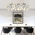 Lior Unique Sputnik Art Deco Firefly Chandelier. Living Room/ Bedroom