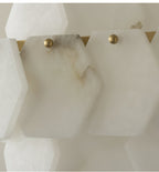 Evenaris Honeycomb Alabaster Chandelier