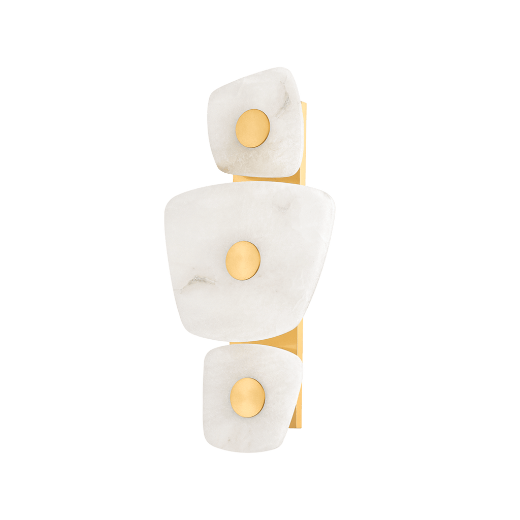 Vavenarae Asymmetric Alabaster Wall Light