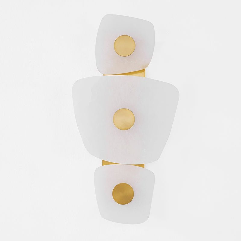Vavenarae Asymmetric Alabaster Wall Light