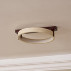 Ivlaeyra Ringed Travertine Wall Light