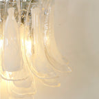 Aurora Wall Lamp Petal Glass Horseshoe Shaped Minimalist