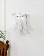 Aurora Wall Lamp Petal Glass Horseshoe Shaped Minimalist