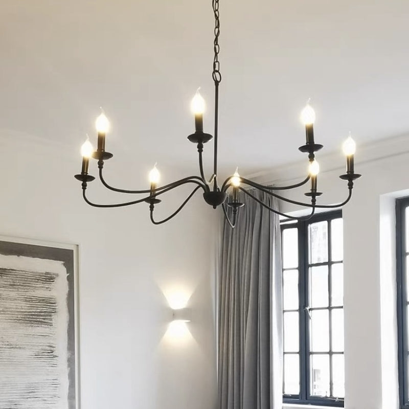 Orix Retro Vintage Candle Metal Chandelier