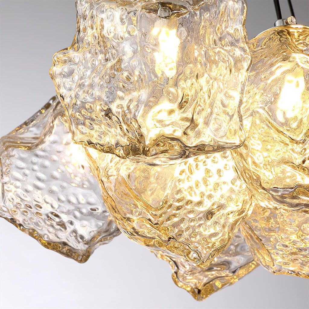 Pebine Clustered Glass Chandelier