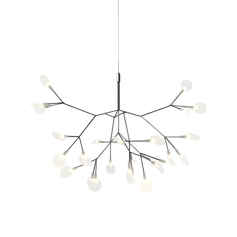 Lior Unique Sputnik Art Deco Firefly Chandelier. Living Room/ Bedroom