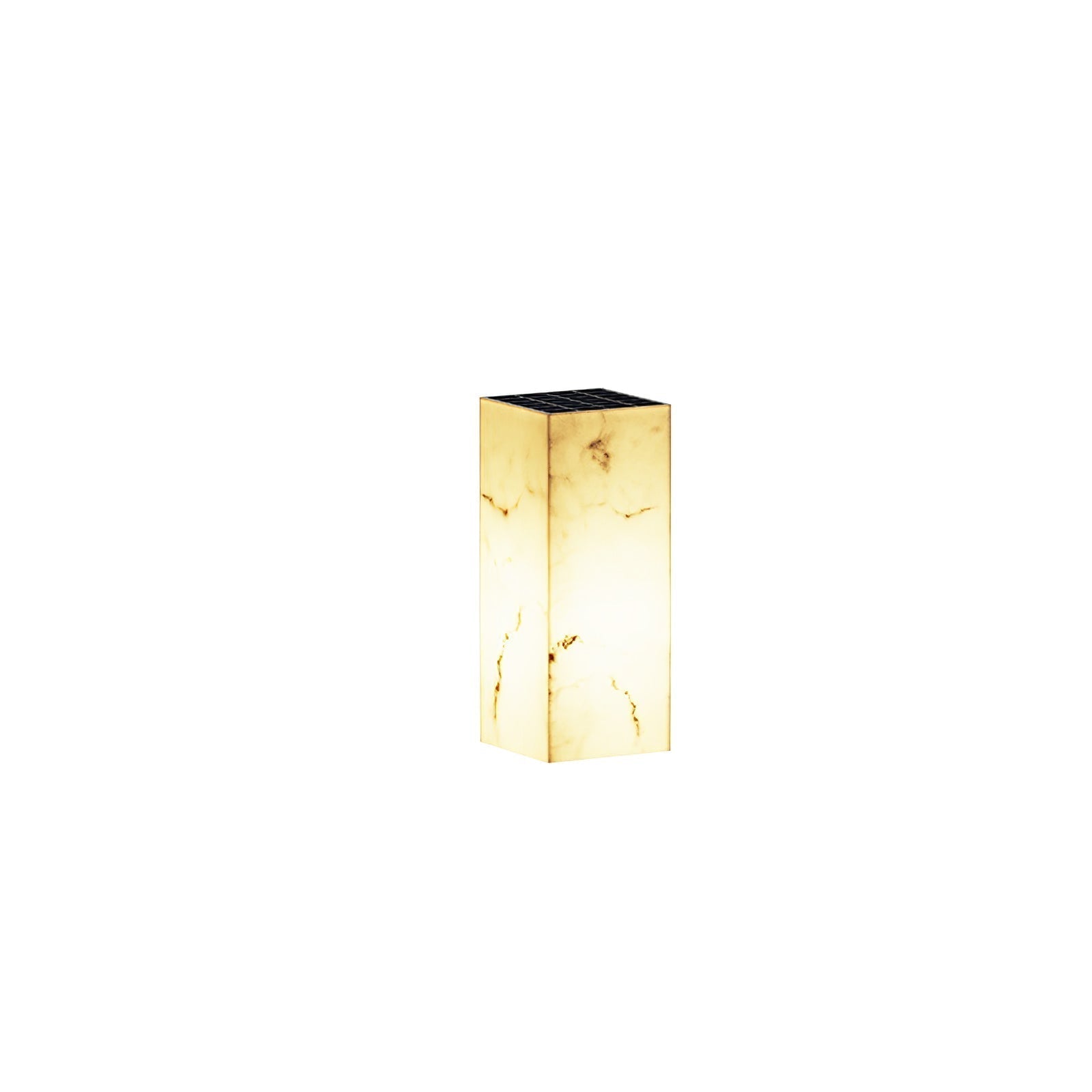 Ray Imitation Marble Cube Outdoor Light