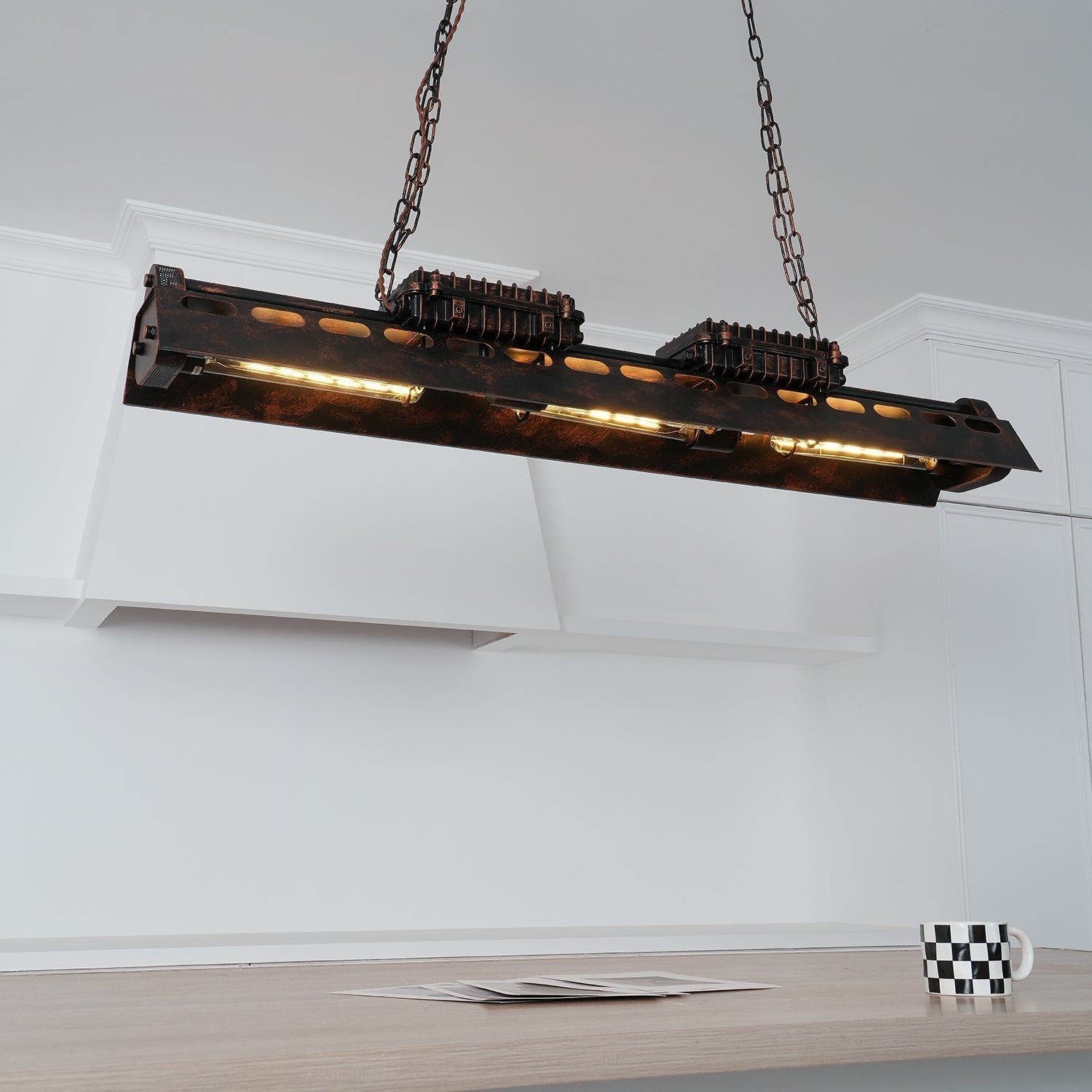 Noah Chandelier Industrial Steampunk