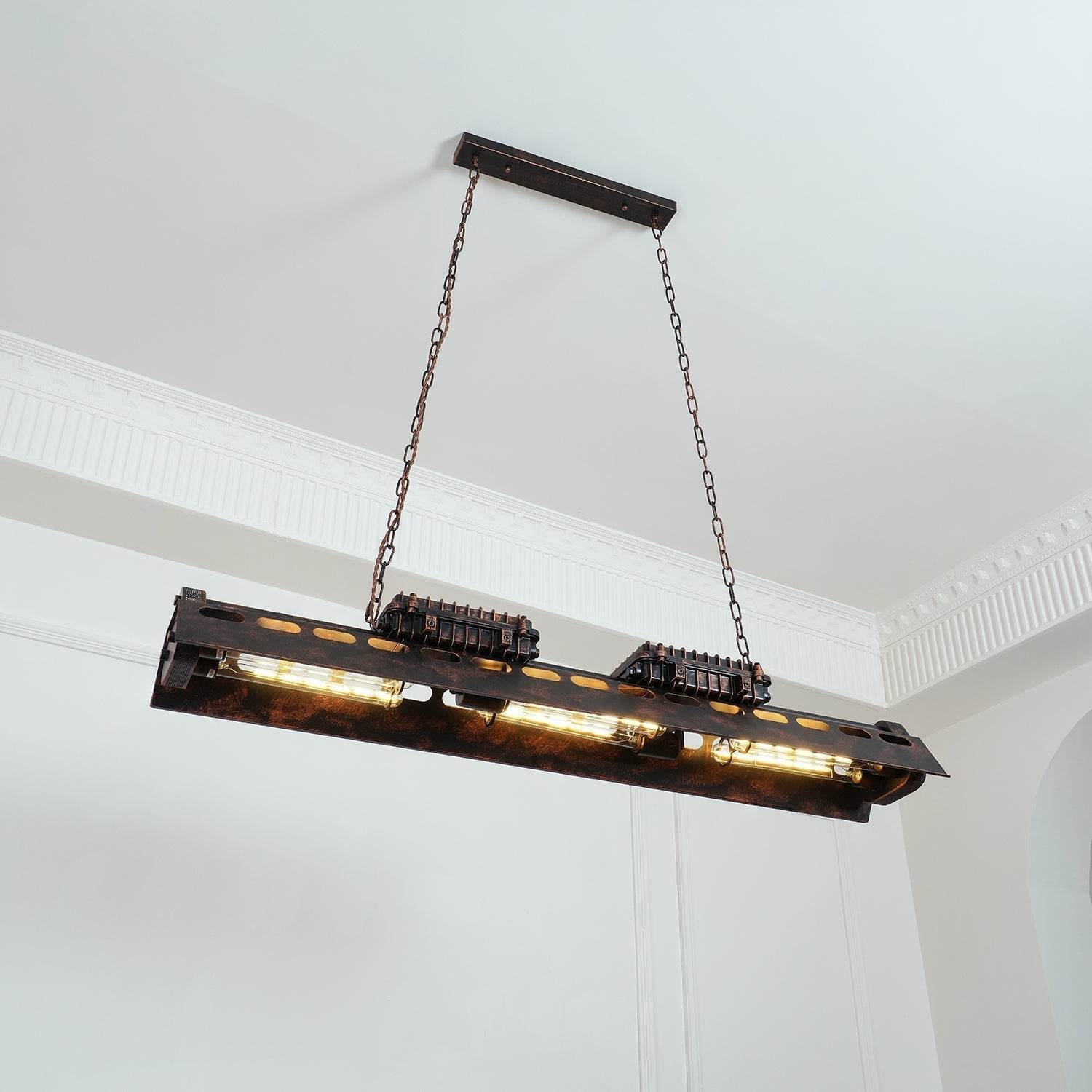 Noah Chandelier Industrial Steampunk