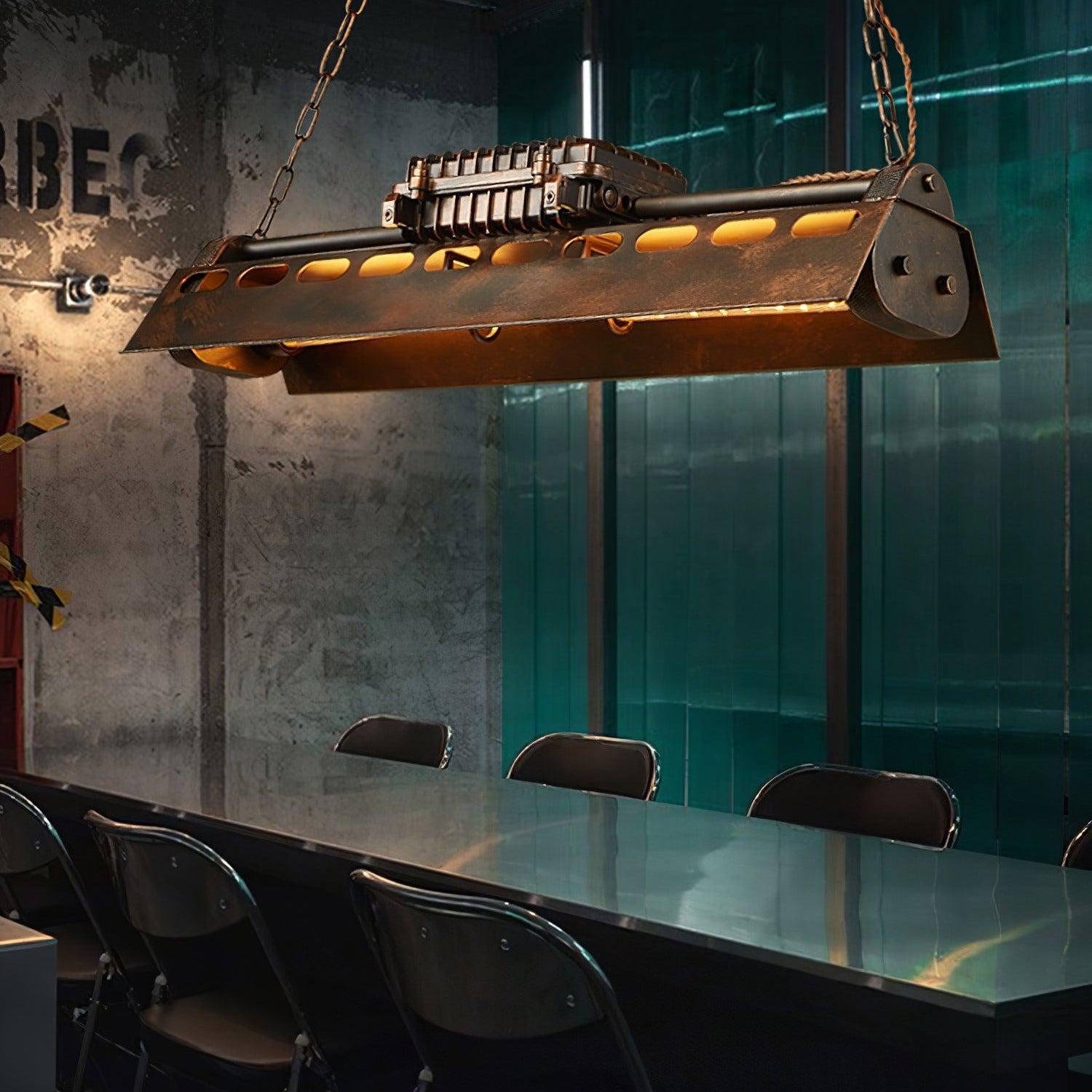 Noah Chandelier Industrial Steampunk