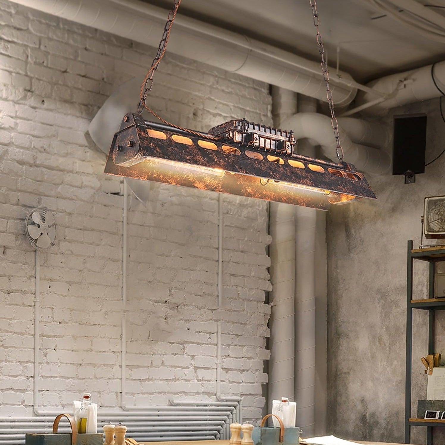 Noah Chandelier Industrial Steampunk
