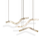 Luste Alabaster Closed-loop Pendant Light Chandelier