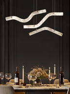 Luste Alabaster Closed-loop Pendant Light Chandelier