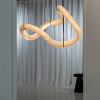 Luste Alabaster Closed-loop Pendant Light Chandelier