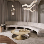 Luste Alabaster Closed-loop Pendant Light Chandelier
