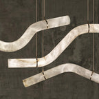 Luste Alabaster Closed-loop Pendant Light Chandelier