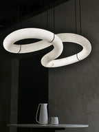 Luste Alabaster Closed-loop Pendant Light Chandelier