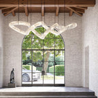 Utalyra Curved Alabaster Pendant Light