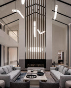 Utalyra Curved Alabaster Pendant Light