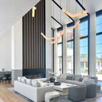 Utalyra Curved Alabaster Pendant Light