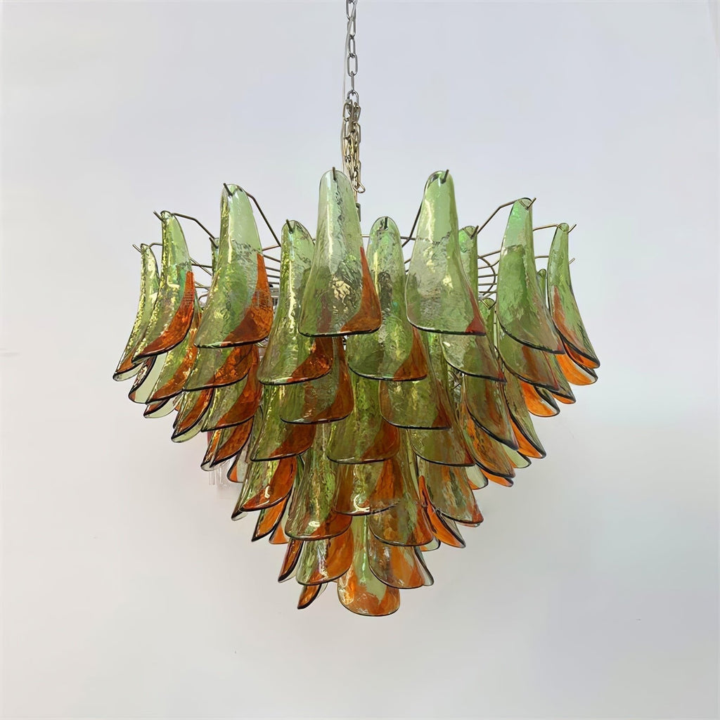Aurora Chandelier Murano Glass Petal