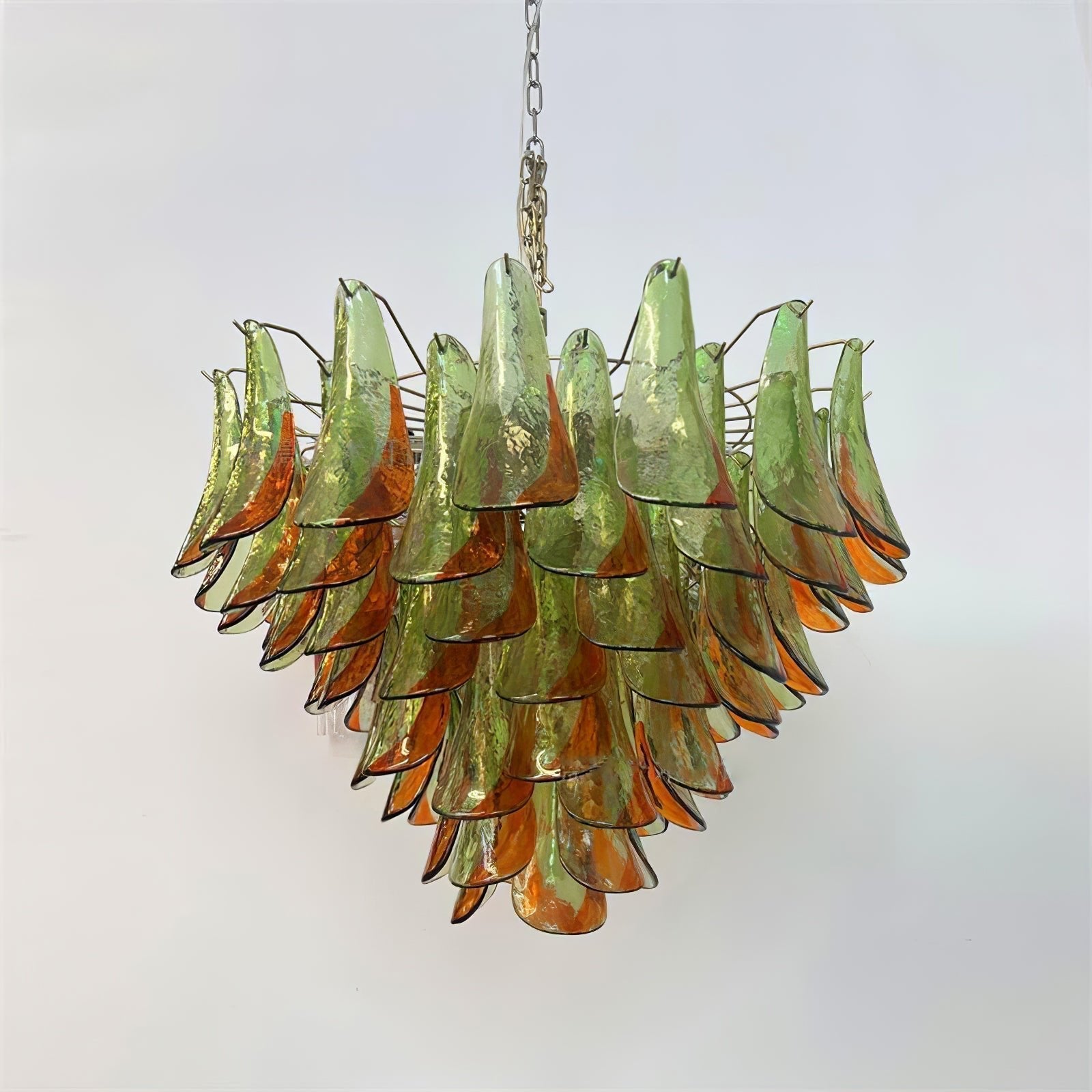 Aurora Chandelier Murano Glass Petal