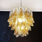 Aurora Chandelier Isabella Gold Petal Layered