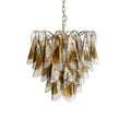 Aurora Chandelier Isabella Gold Petal Layered