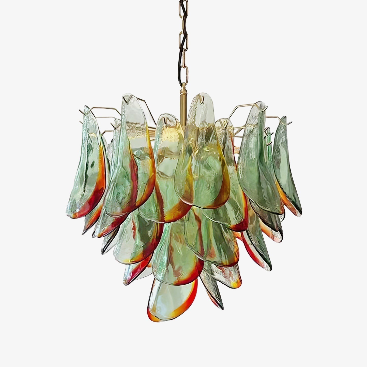 Aurora Chandelier Murano Glass Petal