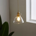 Glint Clear Glass Pendant Light