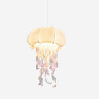 Jellyfish Pendant Light with Iridescent Ribbons