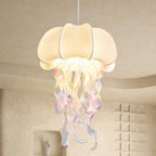 Jellyfish Pendant Light with Iridescent Ribbons