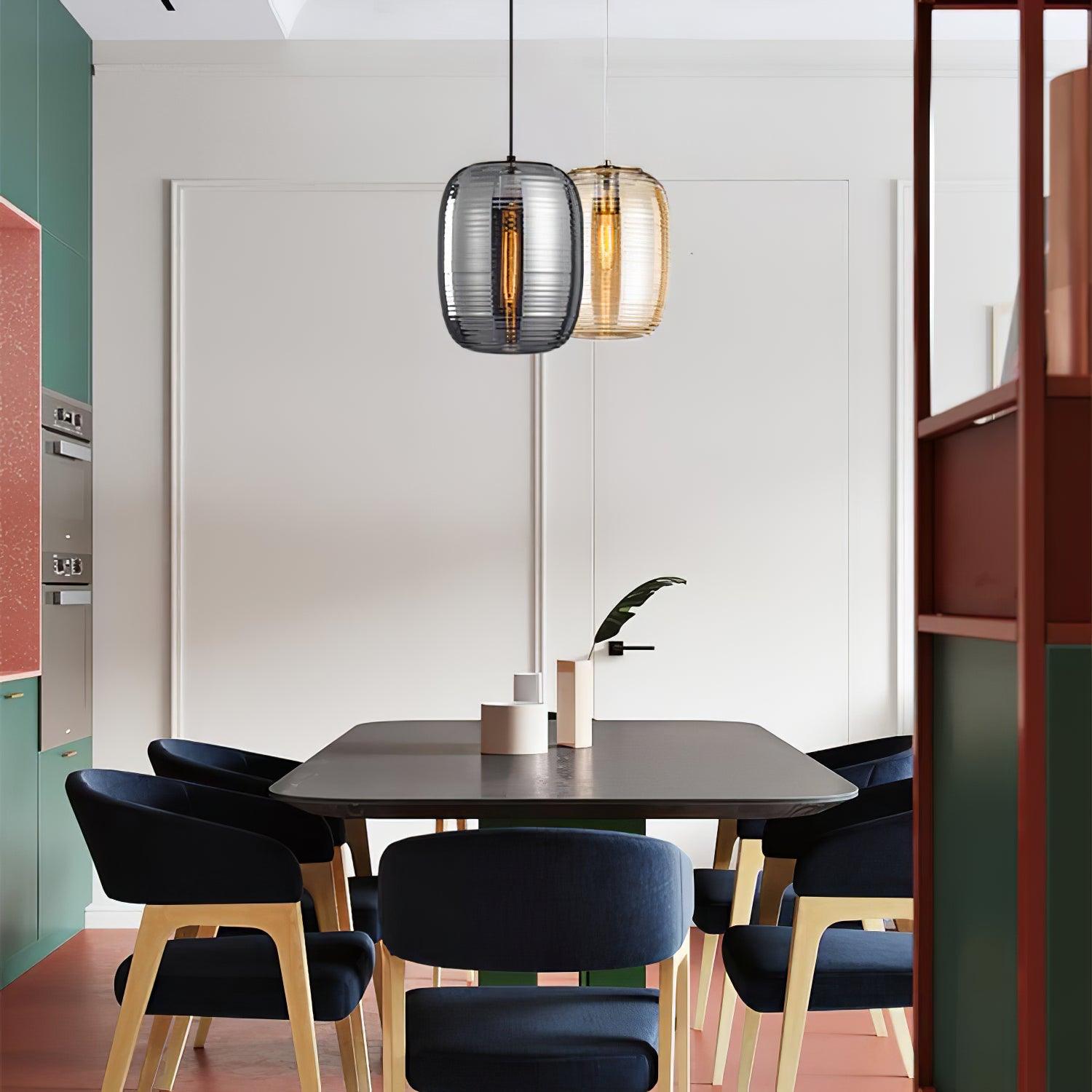 Zetheor  Glass Pendant Light