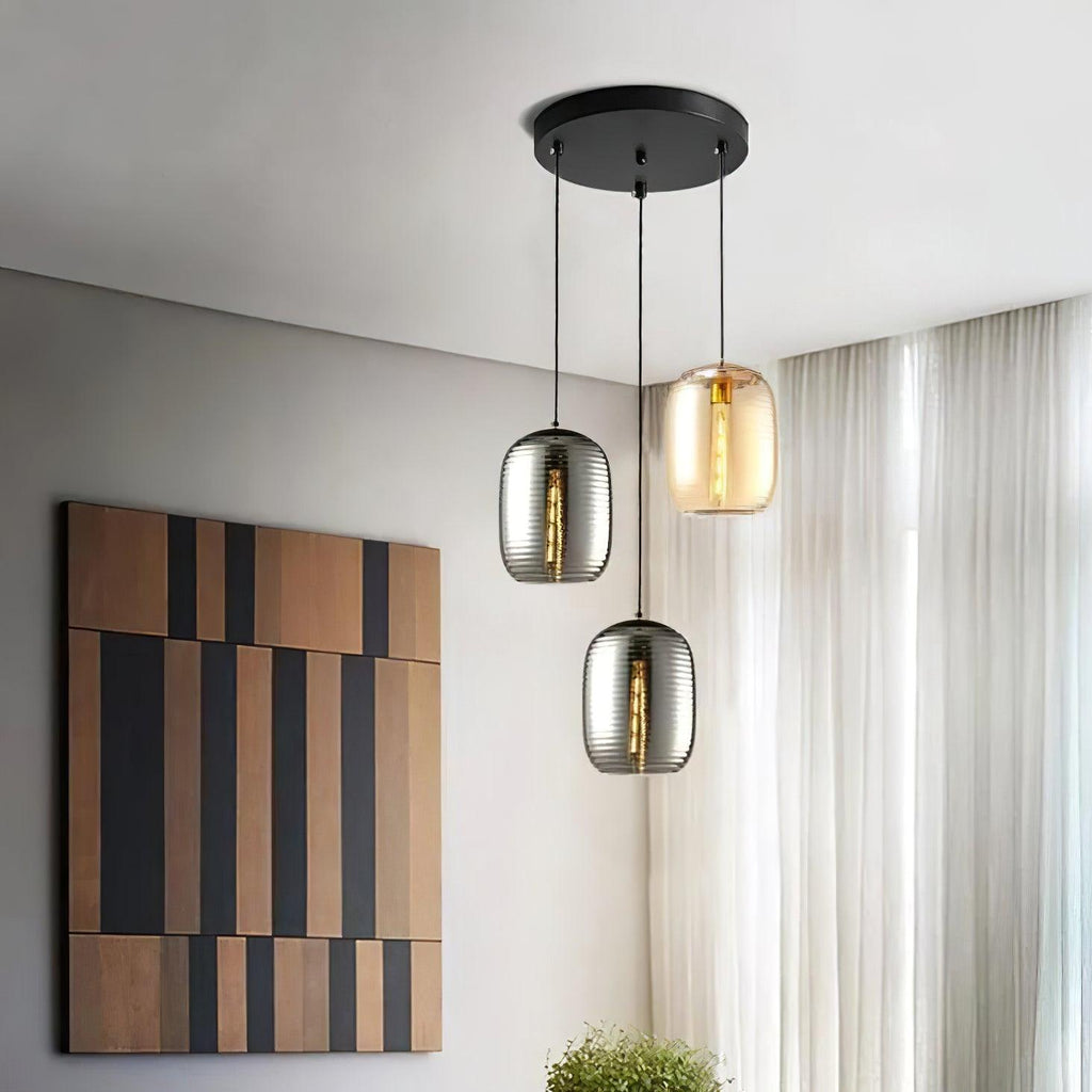 Zetheor  Glass Pendant Light