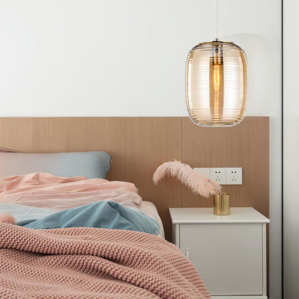 Zetheor  Glass Pendant Light
