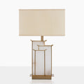 Nysilor Rectangular Glass Table Lamp