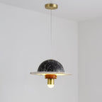 Jutta Pendant Lamp Marble Leather Fusion