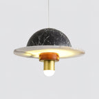 Jutta Pendant Lamp Marble Leather Fusion