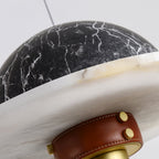 Jutta Pendant Lamp Marble Leather Fusion